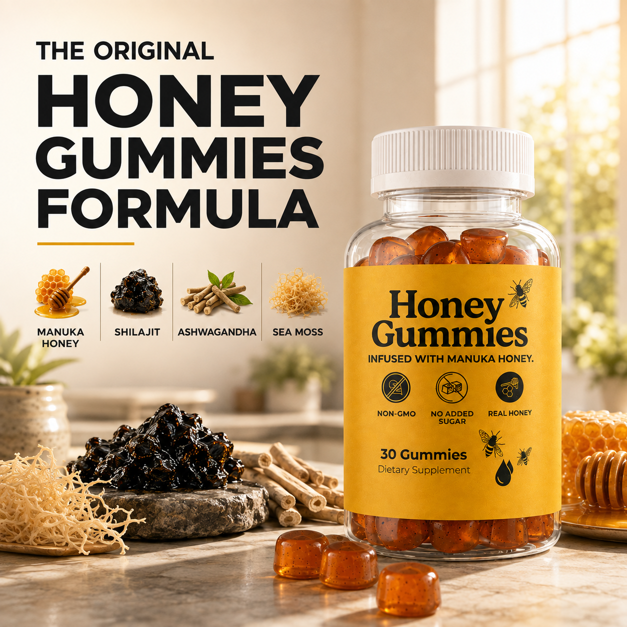 Honey Gummies™ Men’s Formula Split
