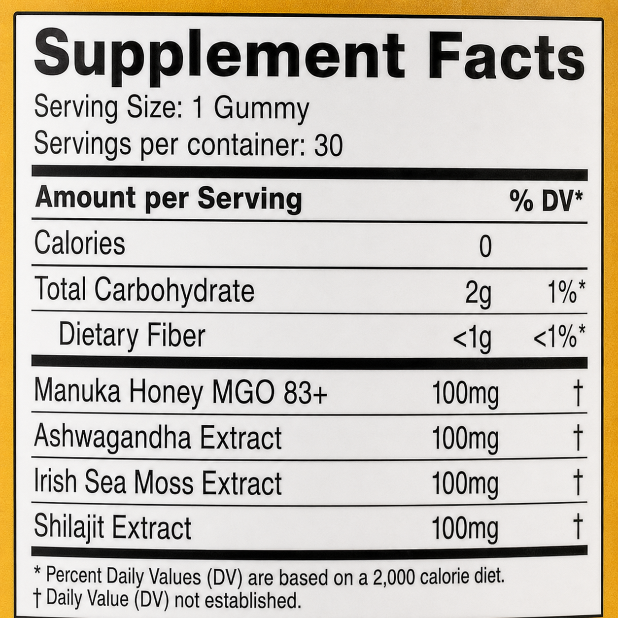 Honey Gummies™ Men’s Formula Split