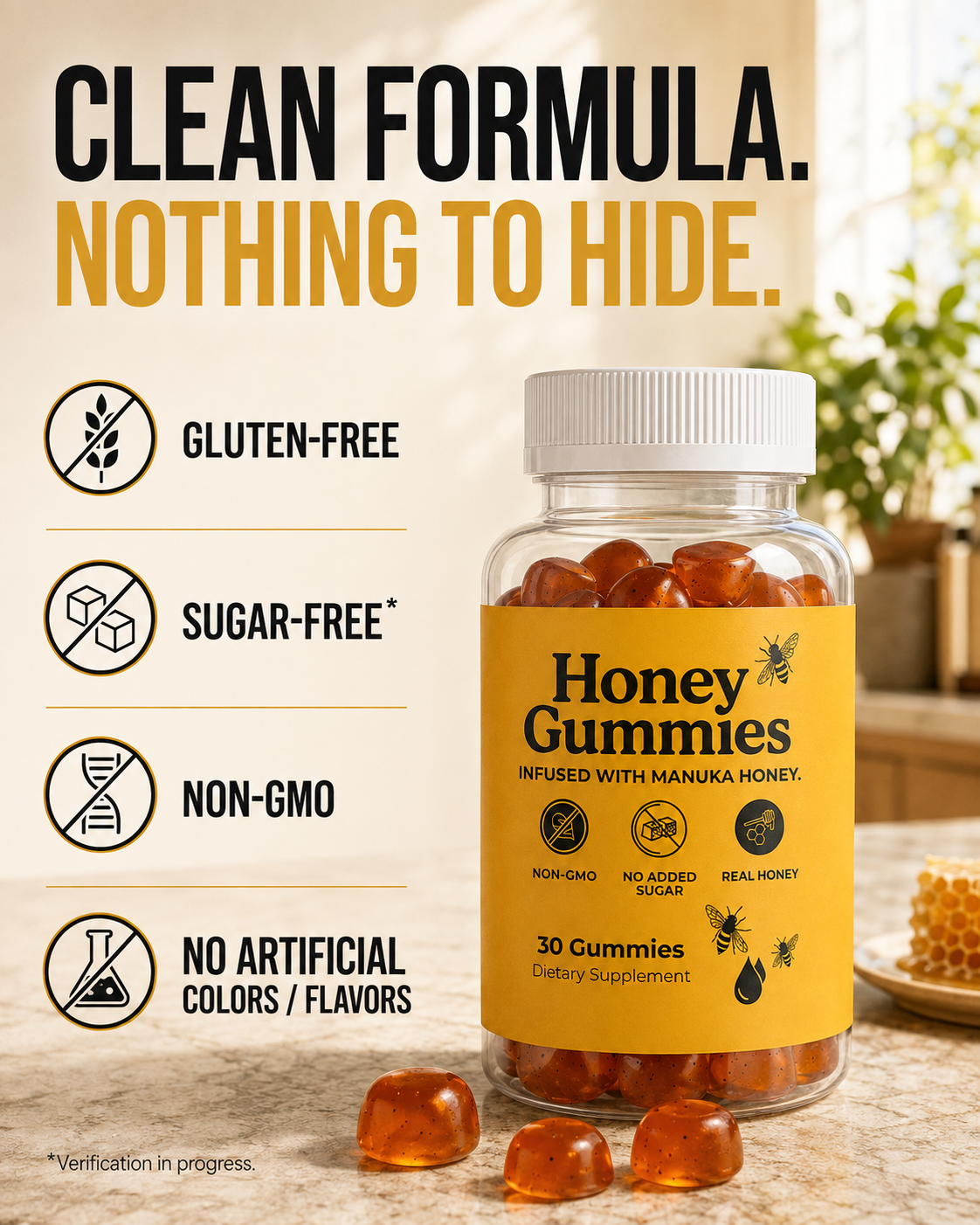 Honey Gummies™ Men’s Formula Split