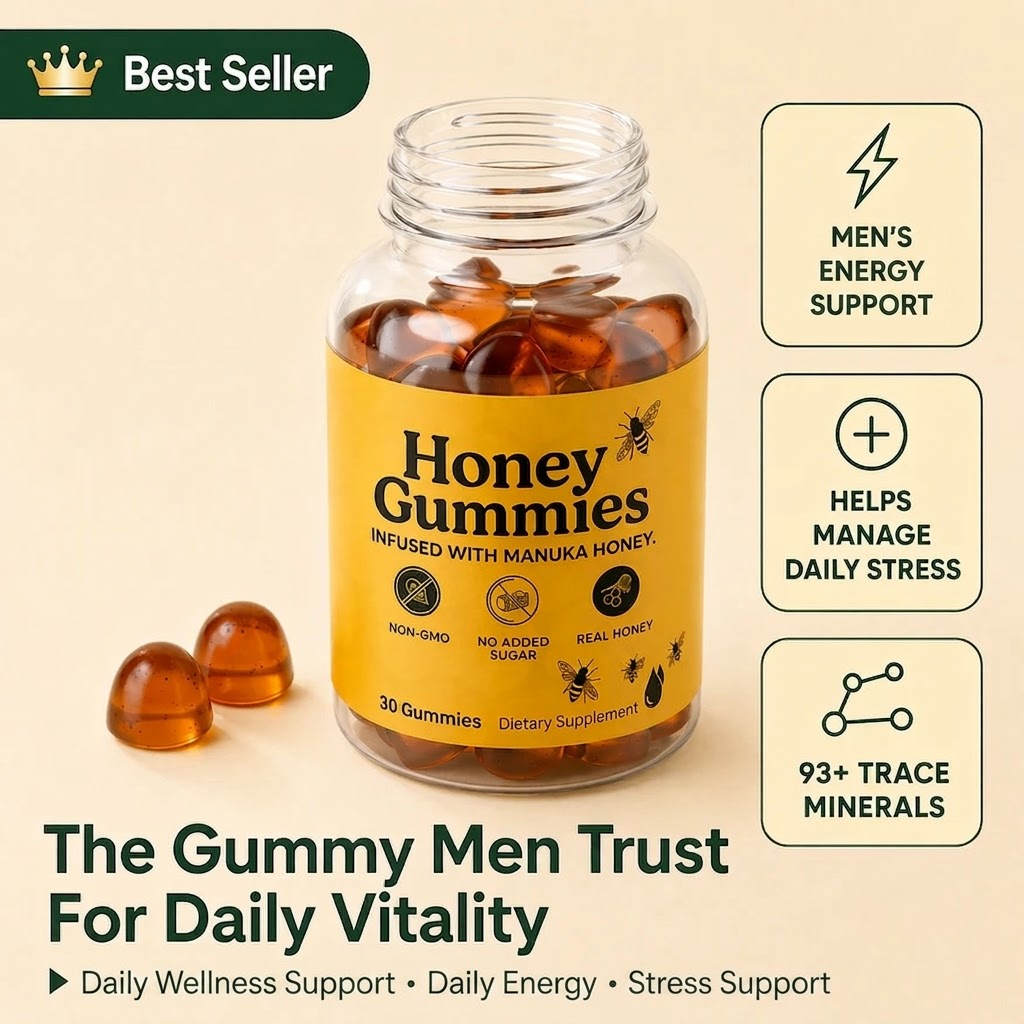 Honey Gummies™ Men’s Vitality Formula