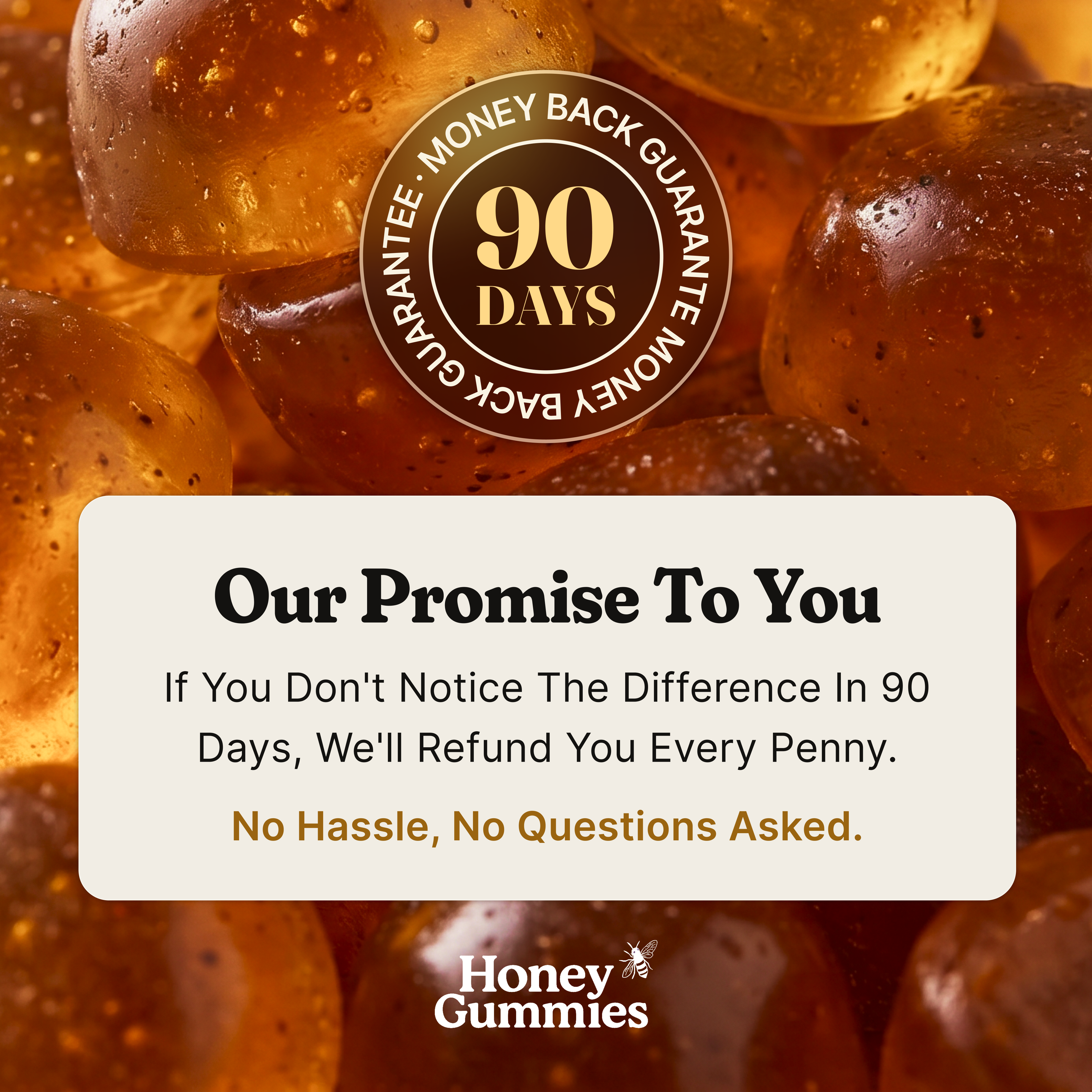 Honey Gummies Split