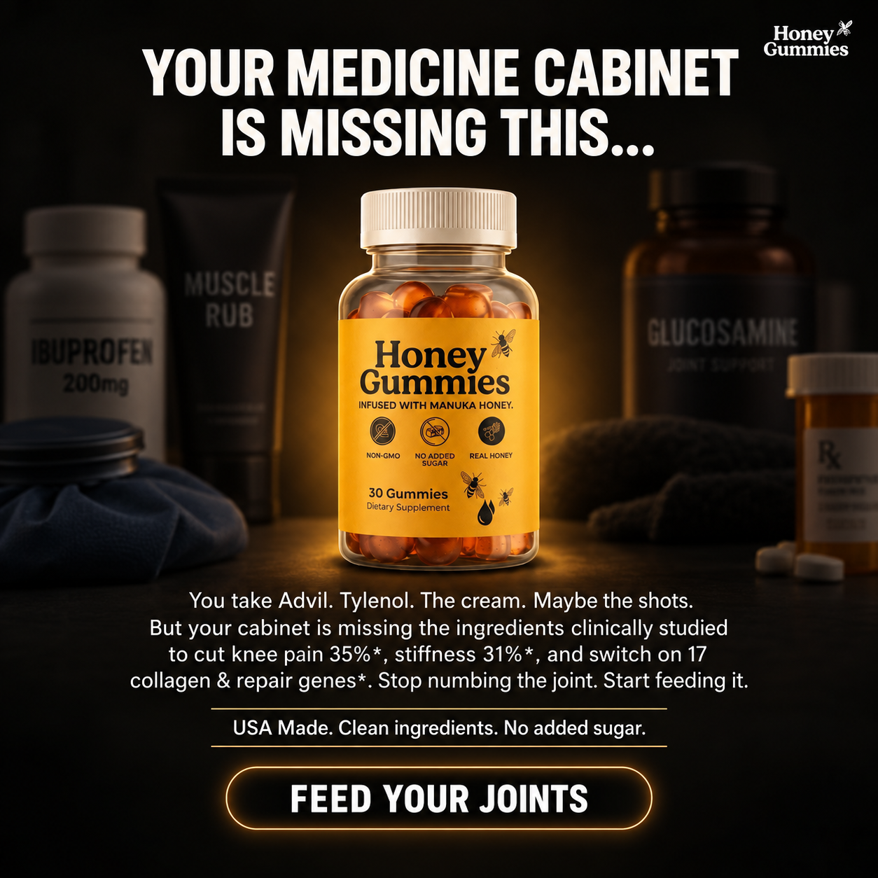 Honey Gummies Osteoarthritis