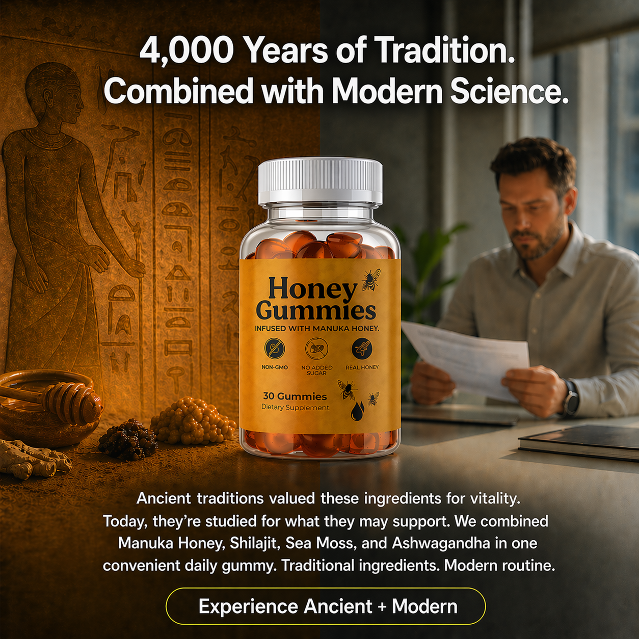 Honey Gummies™ Men’s Vitality Formula