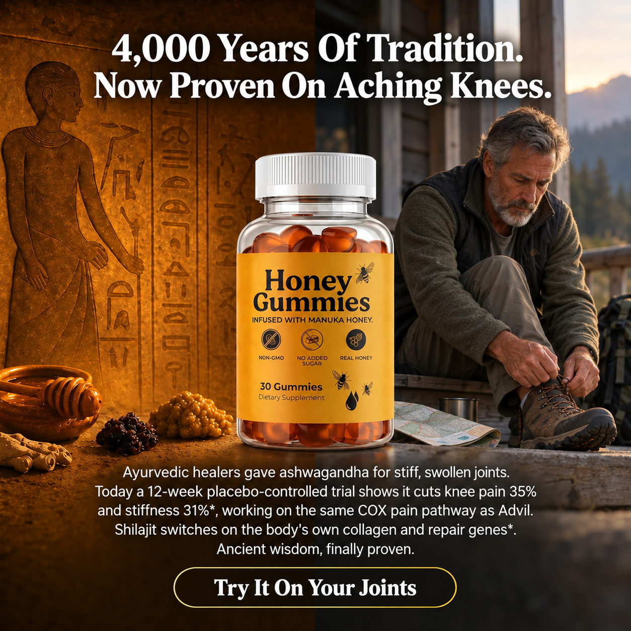Honey Gummies Osteoarthritis
